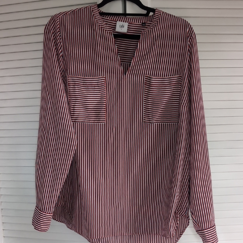 Patriotic Striped Women's Top